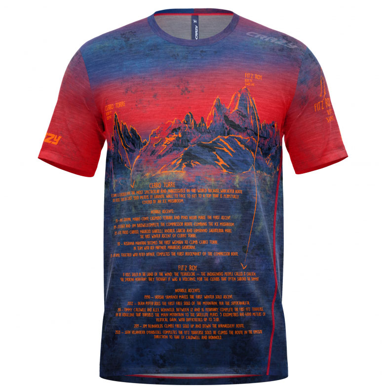 CRAZY T-Shirt Legend Print Patagonia póló